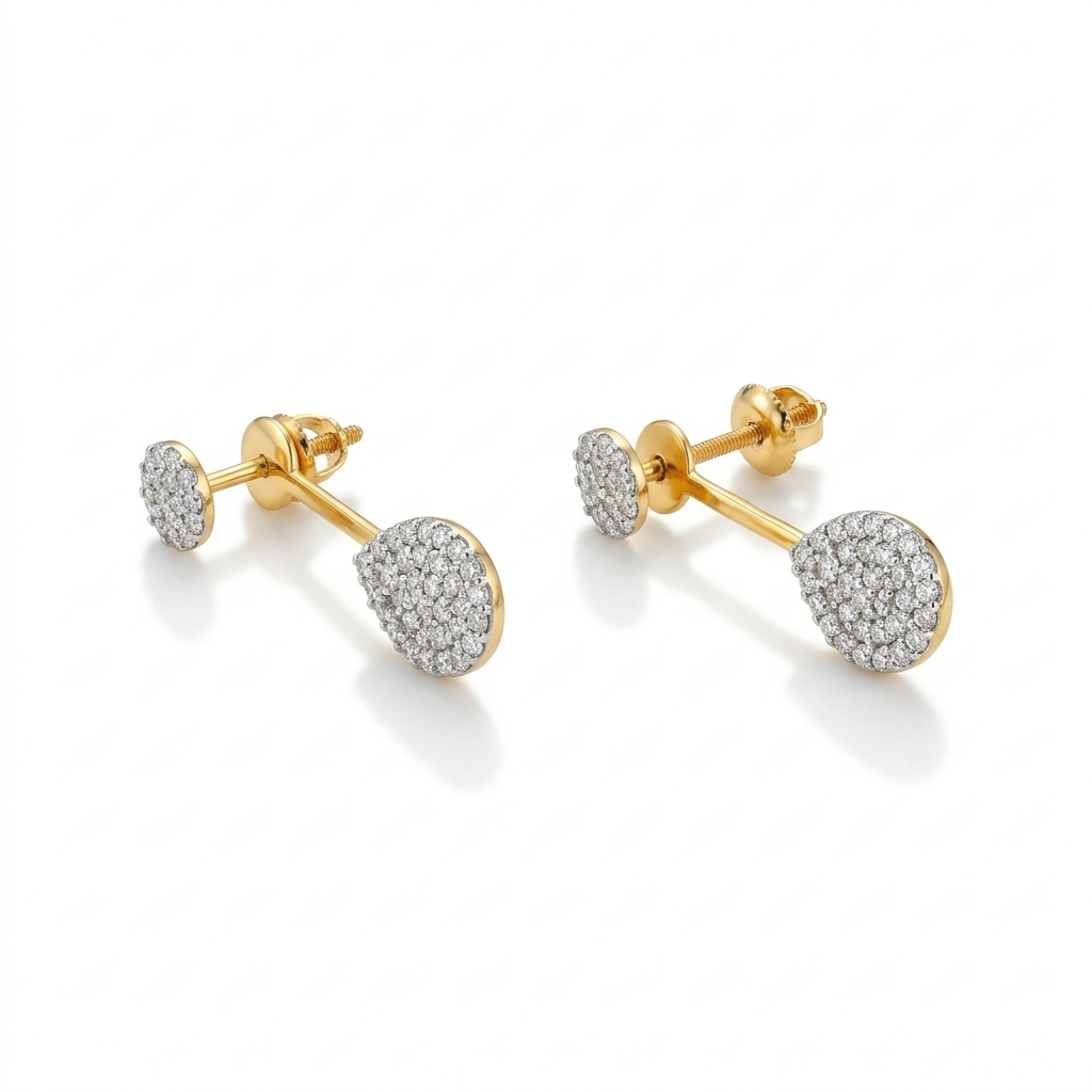 Lamar diamond earrings