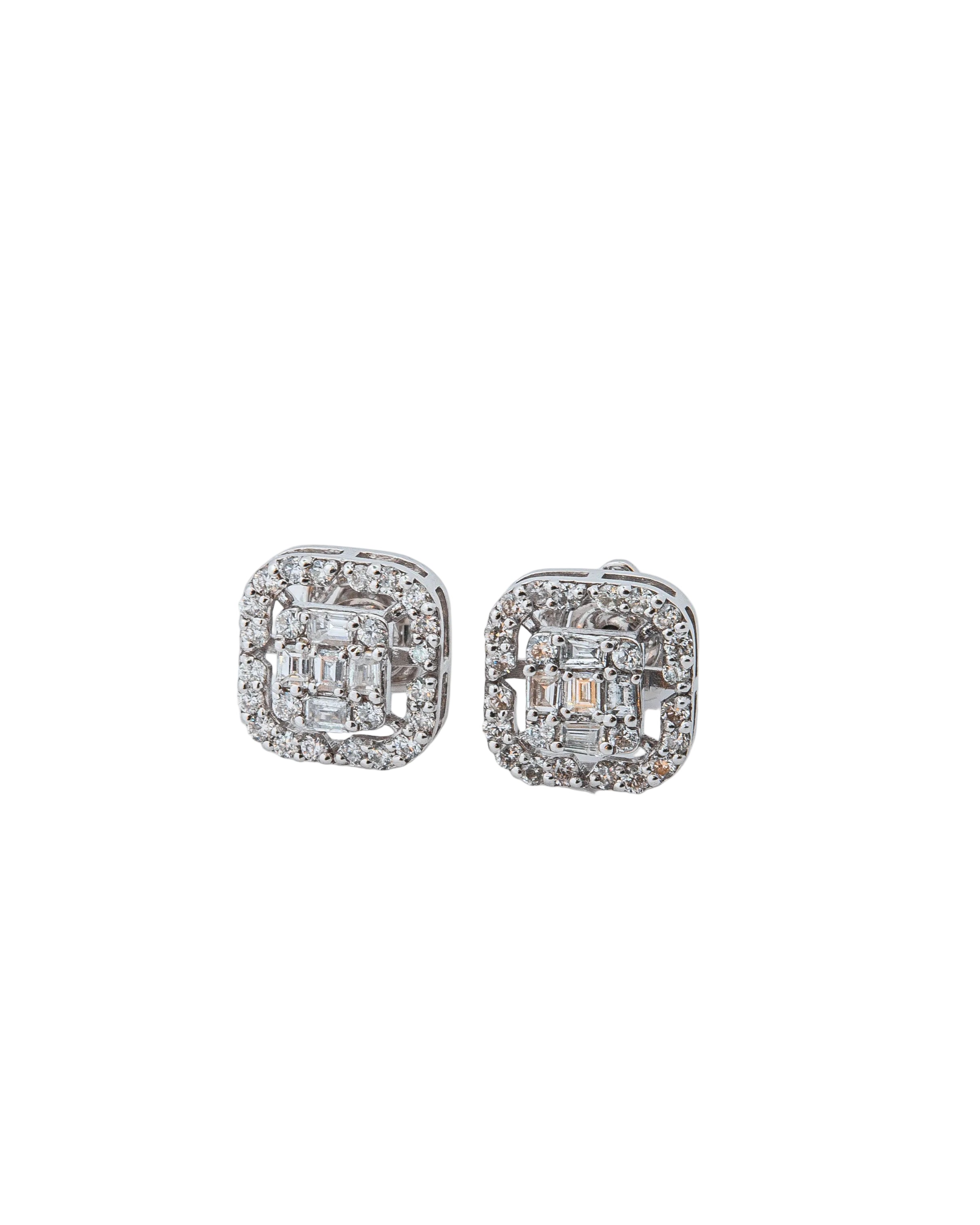 Lamar diamond earrings